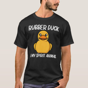 T-shirt Drôle Canard Pour Hommes Femmes Jaune Duckie Eau O