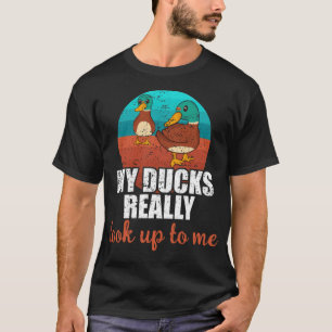 T-shirt Drôle Canards Chasse Vêtements pour les amateurs d