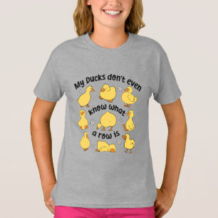 T-shirt Drôle Canards Sarcastique