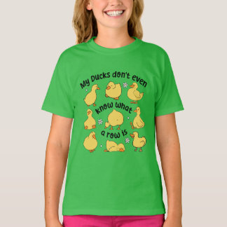 T-shirt Drôle Canards Sarcastique