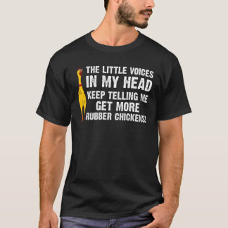 T-shirt Drôle Caoutchouc Poulets Cadeaux Hommes Femmes Cao