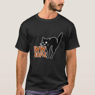 T-shirt Drôle Cat Eww gens