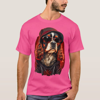 T-shirt Drôle Cavalier Roi Charles Spaniel Cute Rap Hip H