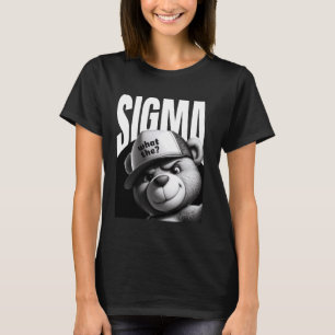 T-shirt Drôle Ce Que Sigma Ironic Meme Brainrot Citation