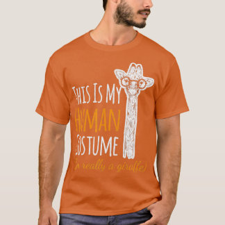 T-shirt Drôle Ceci est mon costume humain Je suis vraiment