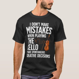 T-shirt Drôle Cello Art Pour Hommes Femmes Cello Joueur Mu