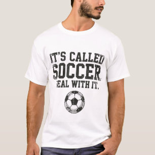 T-shirt Drôle C'est Appelé Football Fais Avec Ça Fan Améri