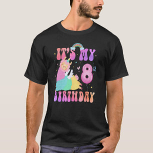 T-shirt Drôle C'est mon 8ème anniversaire Mignon Llamacorn