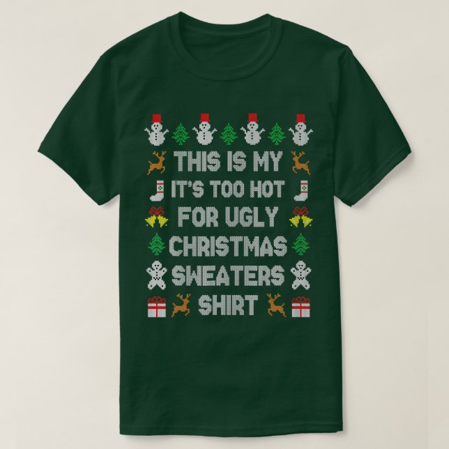 T-shirt Drôle C'Est Mon C'Est Trop Chaud Pour Les Chauffeu (Design devant)