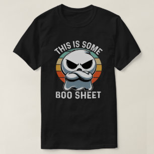 T-shirt Drôle C'Est Un Boo Sheet Ghost Retro Hallowee
