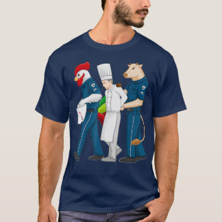 T-shirt Drôle Chef accusé de meurtre Restaurant Cook