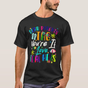 T-shirt Drôle Chers Parents Balise Vous êtes ça Amour Ense