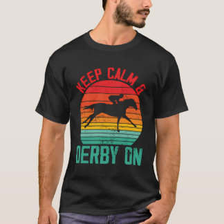 T-shirt Drôle Cheval Racing Derby Race Propriétaire Lover