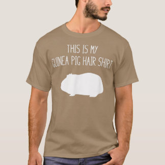T-shirt Drôle Cheveux de porc de Guinée