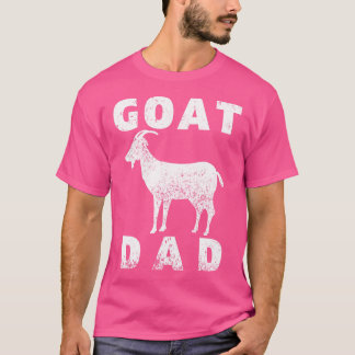 T-shirt Drôle Chèvre papa désoeuvrée