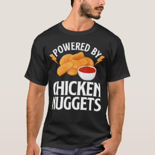 T-shirt Drôle Chicken Nugget Design Pour Hommes Femmes Enf