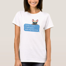 T-shirt Drôle Chien de taureau français