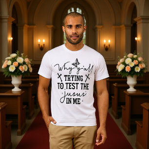 T-Shirt drôle chrétien "Le Jésus en moi"