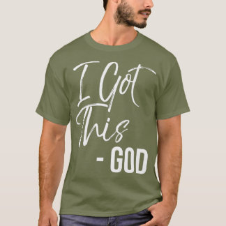 T-shirt Drôle Christian Citation Donné Foi Dit Que J'Ai Ob