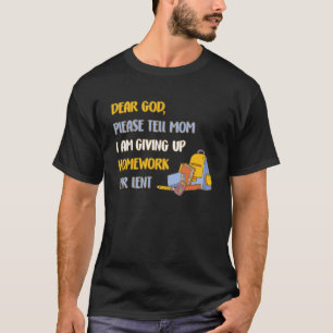 T-shirt Drôle Christian Tee for Kids - Cendres Mercredi Ca