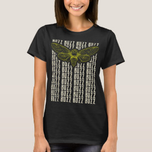 T-shirt Drôle Cicada Enchauffer Brood X Chanson De Mon Peu