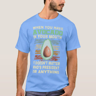 T-shirt Drôle citation de l'amant Avocado, Avocados Addict