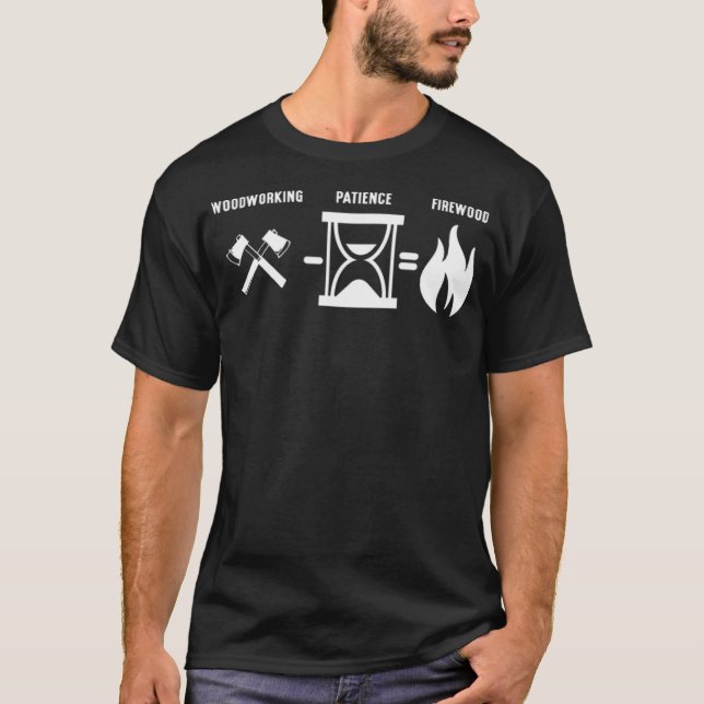 T-shirt Drôle Citation Woodworking Woodworker Joke Firewoo (Devant)