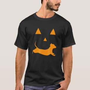 T-shirt Drôle Citrouille Halloween Dachshund Jack-O-Lante
