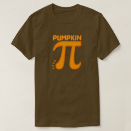 T-shirt Drôle Citrouille Pi