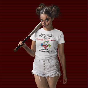 T-shirt Drôle Clown Dit