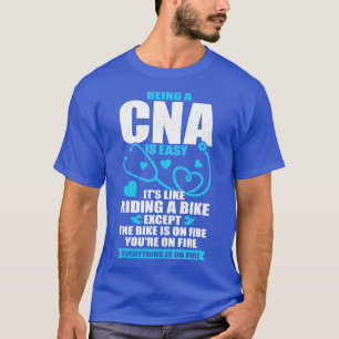 T-shirt Drôle CNA travail Certified Nurtified Assistant Ca