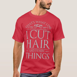 T-shirt Drôle Coiffeur coiffeur Barbier 4