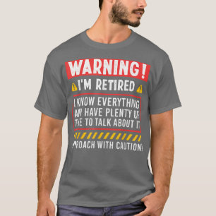 T-shirt Drôle Conception De Retraite Pour Hommes Femmes Re