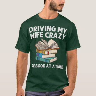 T-shirt Drôle Conception Lover Livre Pour Hommes Papa Bibl