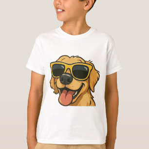 T-shirt Drôle Cool chien enfants