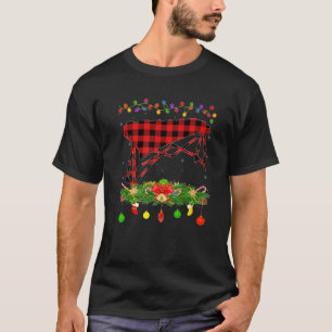 T-shirt Drôle Correspondant Rouge Buffle Plaid Marimba No