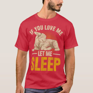 T-shirt Drôle couchage ferme Amoureux des animaux fermier 