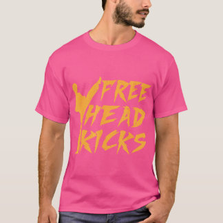 T-shirt Drôle coup de tête libre - Kung Fu