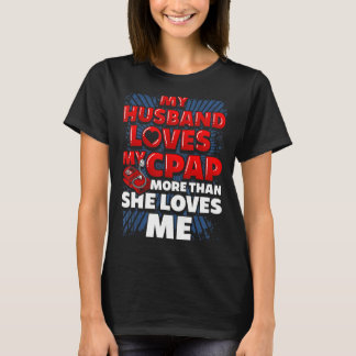 T-shirt Drôle CPAP Dit. Femme mariée CPAP