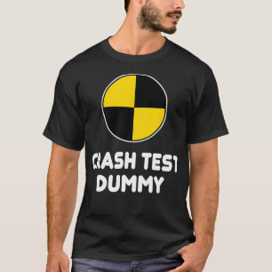 T-shirt Drôle Crash Test Dummy Halloween Costume