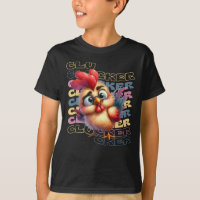 Drôle Crazy Clucker poulet - Rooster de dessin