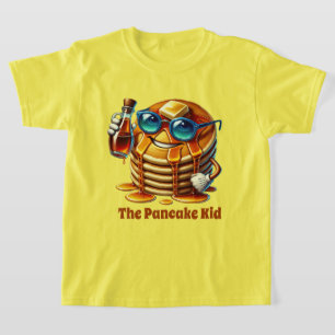 T-shirt Drôle crêpe enfant ajouter du texte