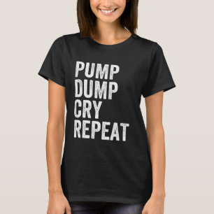 T-Shirt drôle Crypto Meme Coin HODL Vie de Degen p
