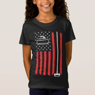 T-Shirt Drôle Curling Cadeau Pour Homme Joueuses De Curlin