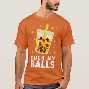 T-shirt Drôle Cute Kawaii Bubble Tea Boba