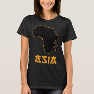 T-shirt Drôle d'Afrique Asie mélangés 2