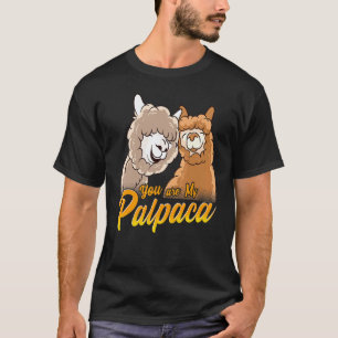 T-shirt Drôle d'alpaga Meilleurs amis Llama Pals Parodie d