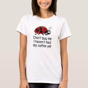 T-shirt drôle d'amant de café