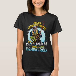 T-shirt drôle d'anniversaire de pêche B - Vieil ho