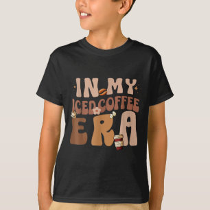 T-shirt Drôle Dans Mon Époque De Café Glacé, Café Cool Gla
